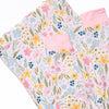 Flower Fields Bamboo Pajama Set, Pink