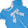 Back to School Blossoms Dress, Blue
