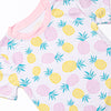 Tropical Breeze Bamboo Pajama Short Set, Pink
