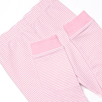 Shake Your Tail Feathers Applique Pajama Set, Light Pink