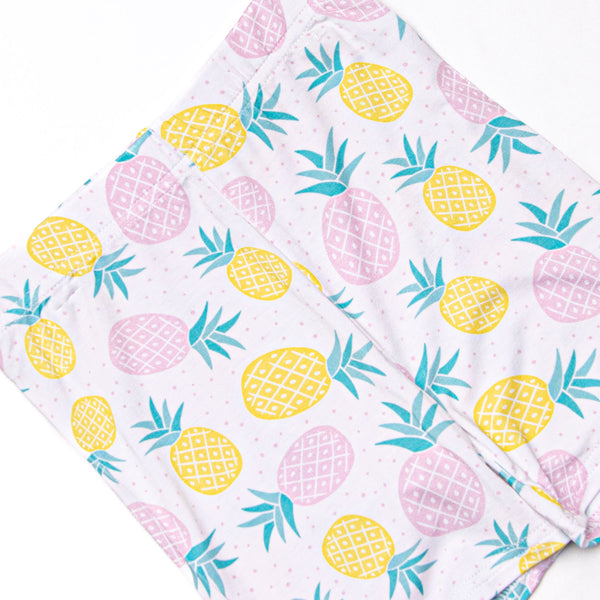Tropical Breeze Bamboo Pajama Short Set, Pink