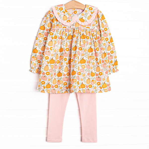 Homeland Harvest Legging Set, Orange