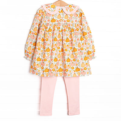 Homeland Harvest Legging Set, Orange