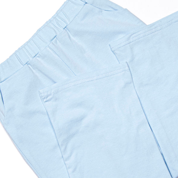 Shake Your Tail Feathers Applique Pant Set, Light Blue