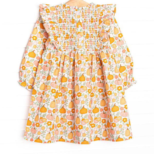 Homeland Harvest Dress, Orange
