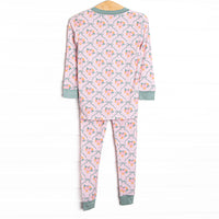 Pretty Pumpkin Patch Bamboo Pajama Set, Pink