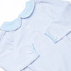 Shake Your Tail Feathers Applique Bubble, Light Blue