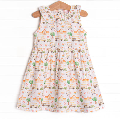 Time For School Dress, Yellow