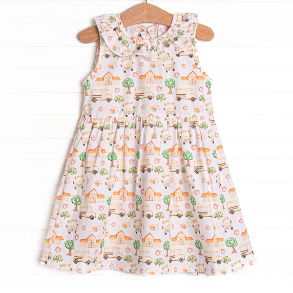 Time For School Dress, Yellow