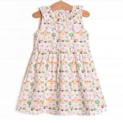 Time For School Dress, Yellow