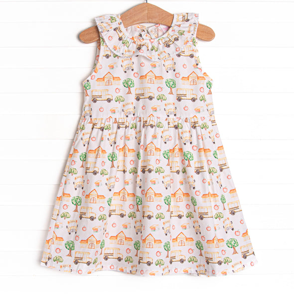 Time For School Dress, Yellow