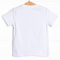 Dundee Dude Applique Top, White
