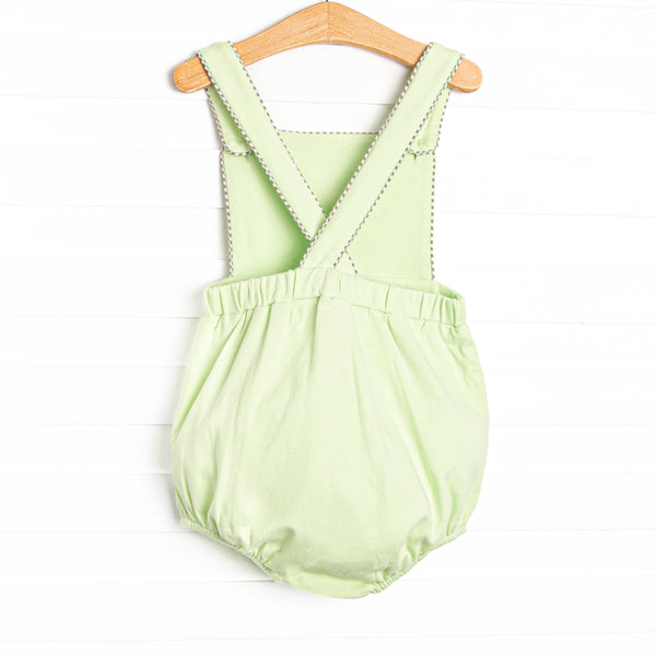 Carolina Croc Applique Sunsuit, Green