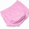 Color Box Cutie Applique Diaper Set, Pink