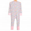 Abundant Blooms Bamboo Zippy Pajama, Pink