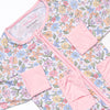 Abundant Blooms Bamboo Zippy Pajama, Pink
