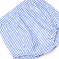 Beach Builder Applique Diaper Set, Blue