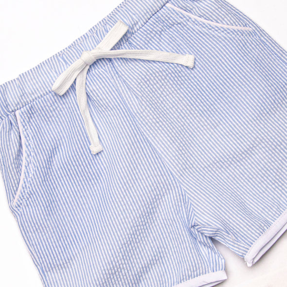 Stetson Seersucker Pocket Shorts, (2 Colors)
