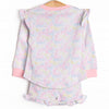 Happy Hippie Sweatshirt Short Set, Pink