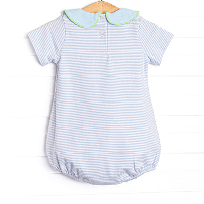 Tyrannosaurus Trio Applique Bubble, Blue