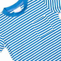 Summer Saurus Short Set, Blue