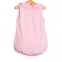 Tyrannosaurus Trio Applique Bubble, Pink