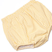 Planting Knowledge Applique Diaper Set, Yellow