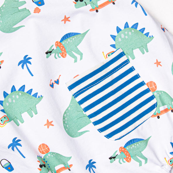 Summer Saurus Bubble, Blue
