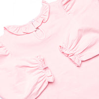 Girly Gourds Applique Skirt Set, Pink