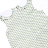 Summer Sage Collared Dress, Green