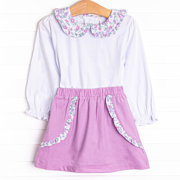 Lavender Haze Skirt Set, Purple