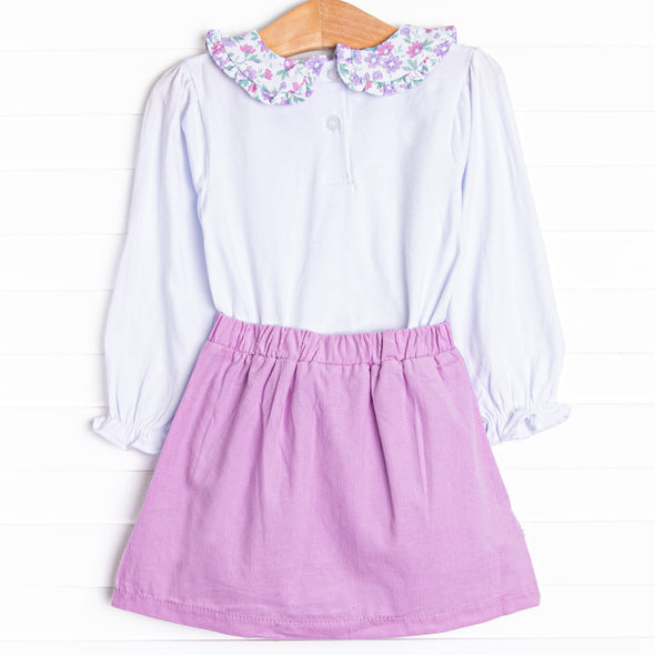 Lavender Haze Skirt Set, Purple