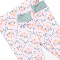 Pretty Pumpkin Patch Bamboo Pajama Set, Pink