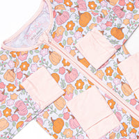 Homeland Harvest Bamboo Zippy Pajama, Pink