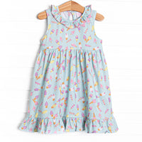 Beat the Heat Treat Sleeveless Dress, Green