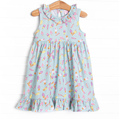 Beat the Heat Treat Sleeveless Dress, Green