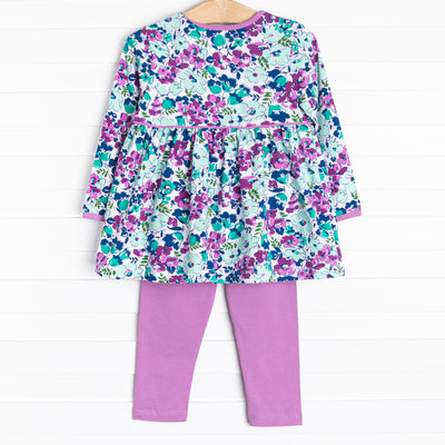 Josie Legging Set, Purple Floral