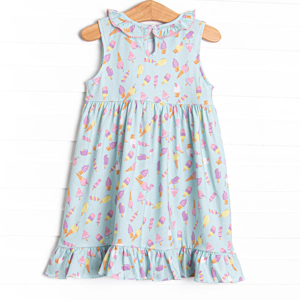 Beat the Heat Treat Sleeveless Dress, Green