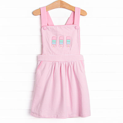 Tangy Treat Applique Dress, Pink