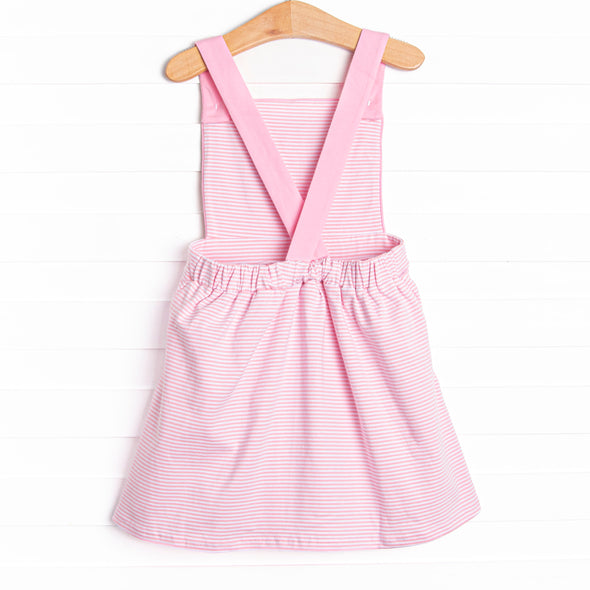 Tangy Treat Applique Dress, Pink