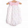 Frills and Flamingos Bubble, Pink