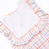 Problem Solver Plaid Ruffle Dress, Red