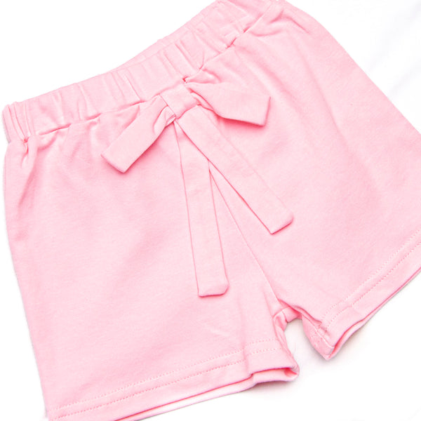 Tyrannosaurus Trio Applique Short Set, Pink