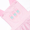 Tangy Treat Applique Dress, Pink