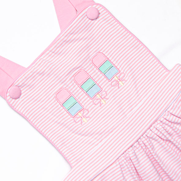 Tangy Treat Applique Dress, Pink