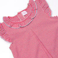 Elementary Essentials Applique Dress, Red