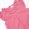Elementary Essentials Applique Dress, Red