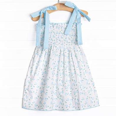 Southern Magnolia Dress, Blue