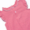Elementary Essentials Applique Dress, Red