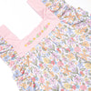 Abundant Blooms Embroidered Dress, Pink